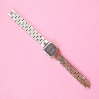 Vintage Silver-tone Fossil Watch for Women | Fossil Quartz Watch - Watches for Women Brands