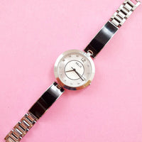 Vintage Silver-tone Fossil Watch for Women | Elegant Fossil Watch - Watches for Women Brands