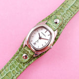 Vintage Silver-tone Fossil Watch for Women | Fossil Quartz Watch - Watches for Women Brands