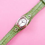 Vintage Silver-tone Fossil Watch for Women | Fossil Quartz Watch - Watches for Women Brands