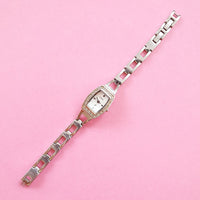 Vintage Silver-tone Fossil Watch for Women | Elegant Fossil Watch - Watches for Women Brands