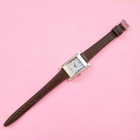 Vintage Silver-tone Fossil Watch for Women | Fossil Branded Watch - Watches for Women Brands