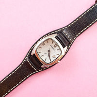 Vintage Silver-tone Fossil Watch for Women | Fossil Quartz Watch - Watches for Women Brands