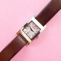 Vintage Silver-tone Fossil Watch for Women | Fossil Office Wear Watch - Watches for Women Brands