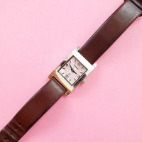 Vintage Silver-tone Fossil Watch for Women | Fossil Office Wear Watch - Watches for Women Brands