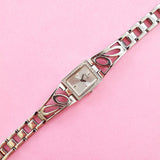 Vintage Silver-tone Guess Women's Watch | Unique Guess Watch - Watches for Women Brands