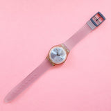 Vintage Swatch BLUE CHOCO GM415 Watch for Women | Light Blue Ladies Swatch - Watches for Women Brands
