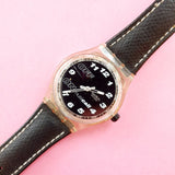 Vintage Swatch ACOUSTICA SLK116 Watch for Women | Black Swatch Watch - Watches for Women Brands