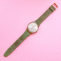 Vintage Swatch PIUME DI GALLINA GG709 for Women | Green Swiss Swatch - Watches for Women Brands