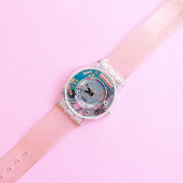 Vintage Swatch JELLY SKIN SFK100 Watch for Her | RARE 90s Swatch