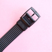 Vintage Swatch WHITE WINDOW GB711 Watch for Her | RARE 80s Date Swatch