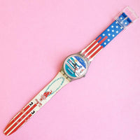 Vintage Swatch ATLANTA LAURELS GZ145 Watch for Her | 90s Watch for Her