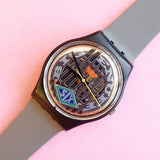 Vintage Swatch BIG ENUFF GB151 Watch for Her | Swiss Quartz Watch