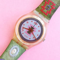 Vintage Swatch CUZCO GK154 Watch for Her | Retro 90s Swatch Watch