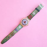 Vintage Swatch CUZCO GK154 Watch for Her | Retro 90s Swatch Watch