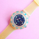 Vintage Swatch Scuba 200 Mint Drops SDK108 Watch for Women | 90s Diver Swatch - Watches for Women Brands