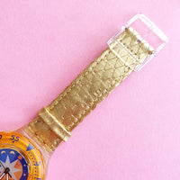 Vintage Swatch Scuba 200 Golden Island SDK112 Watch for Women | Retro Watch - Watches for Women Brands