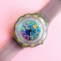 Vintage Swatch Scuba 200 Bermuda Triangle SDB106 Watch for Women | Swiss Diver Swatch - Watches for Women Brands