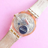 Vintage Swatch Scuba 200 Golden Island SDK112 Watch for Women | Rare 90s Swatch - Watches for Women Brands