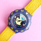 Vintage Swatch Scuba 200 Divine SDN102 Women's Watch | 90s Swatch - Watches for Women Brands