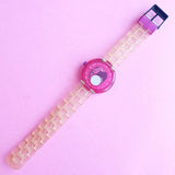 Vintage Flik Flak Swirly Glitter FCSP034 Watch for Women | Swiss Quartz Watch