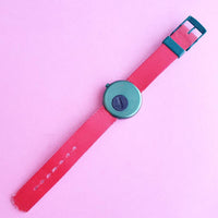 Vintage Flik Flak Red & Green Dragon Watch for Women | Cool 90s Flik Flak - Watches for Women Brands