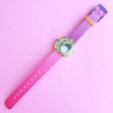 Vintage Flik Flak Pink & Purple ZFPNP002 Watch for Women | Fun Swiss Watch