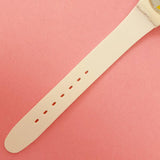 Vintage Swatch Lady WHITE MEMPHIS LW102 Women's Watch | RARE Swatch - Watches for Women Brands