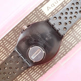 Vintage Swatch Scuba 200 BLACK WAVE SDB102 Watch for Women | Retro Swatch