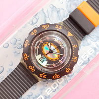 Vintage Swatch Scuba TECH DIVING SDK110 Watch for Women | 90s Scuba 200