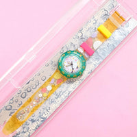 Vintage Swatch Scuba SEA GRAPES SDK105 Watch for Women | Colorful Swatch Watch