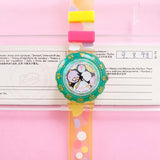 Vintage Swatch Scuba SEA GRAPES SDK105 Watch for Women | Colorful Swatch Watch