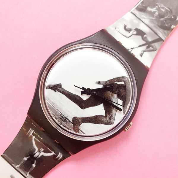 Vintage Swatch "OLYMPIC PORTRAITS" ANNIE LEIBOVITZ GB178 Watch with Box
