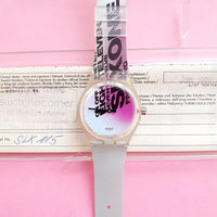Vintage Swatch Musicall FUNK MASTER SLK115 Watch for Women with Box