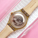 Vintage Swatch ABENDROT SAN103 Watch for Women with Box | 90s Watch for Her