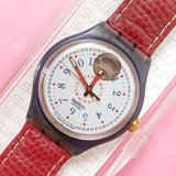 Vintage Swatch CLASSIC CHEDDAR SAM103 Watch for Women with Box | Elegant 90s Swatch Watch