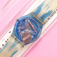 Vintage Swatch HORIZON GZ118 Watch for Women with Box | 90s Colofrul Wristwatch