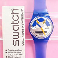 Vintage Swatch SMART CAR GZ154 Watch for Women with Box | Cool 90s Swatch