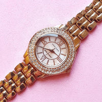 Vintage Rose Gold-tone Anne Klein Women's Watch | Luxury Ladies Watch