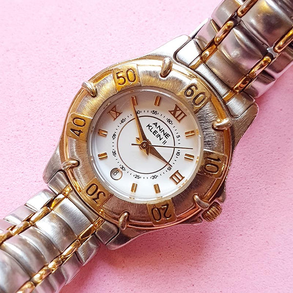 Vintage Two-tone Anne Klein Women's Watch | Branded Watch for Women