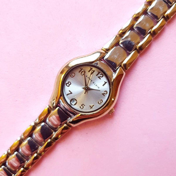 Vintage Two-tone Anne Klein Women's Watch | Minimalist Ladies Watch
