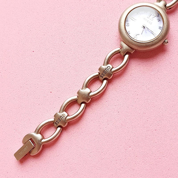 Pre-Owned Silver-tone Guess Watch for Women | Ladies Dress Watch Watches for Women Brands Pre-Owned Silver-tone Guess Watch for Women | Ladies Dress Watch Watches for Women Brands