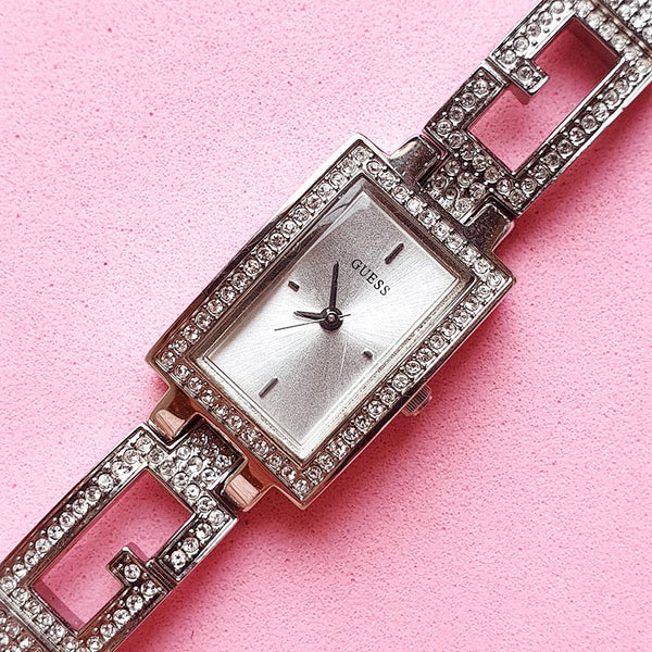Pre-Owned Silver-tone Guess Watch for Women | Luxury Ladies Watch