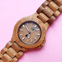 Vintage Brown WeWood Wood Watch for Women | Sleek Wooden Watch