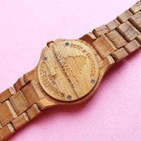 Vintage Brown WeWood Wood Watch for Women | Sleek Wooden Watch