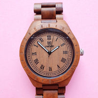 Vintage Brown Uwood Wood Watch for Women |  Wooden Womens Watch