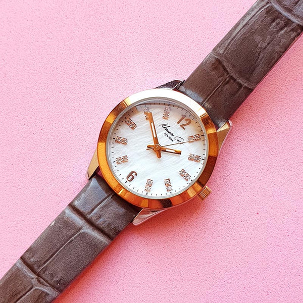 Pre-owned Silver-tone Kenneth Cole Women's Watch | Luxury Designer Watch
