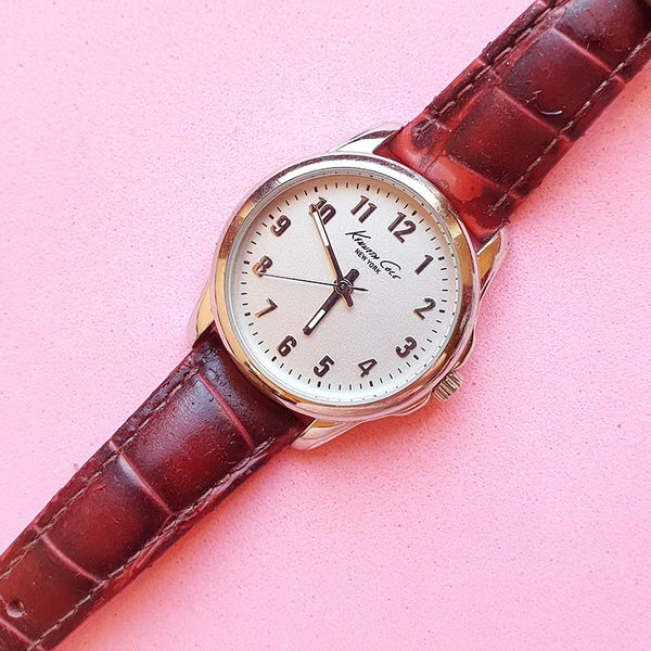 Pre-owned Silver-tone Kenneth Cole Women's Watch | Luxury Ladies Watch