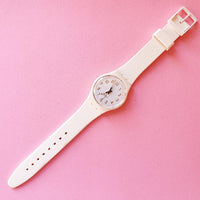 Vintage Swatch WHITE BISHOP GW164 Women's Watch | Minimalist Swatch Watch