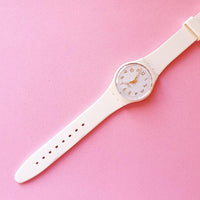 Vintage Swatch WHITE BISHOP GW164 Women's Watch | Minimalist Swatch Watch